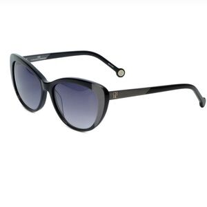 Carolina Herrera Designer Sunglasses SHE648-0T29  Black Grey Gradient